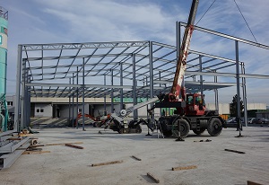 Häfliger AG Construction with crane